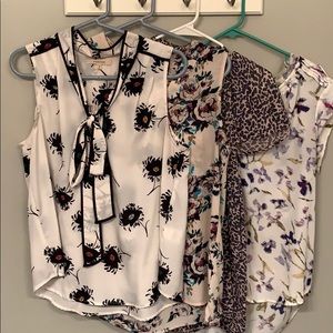 Lot of 4 designer tops